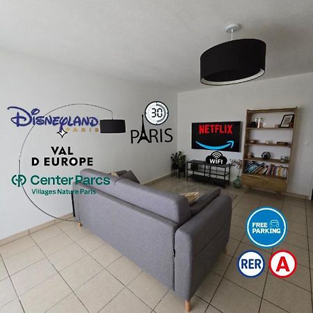 Super Appartement Familial Disneyland Paris 5Pers Бюсси-Сен-Жорж Экстерьер фото