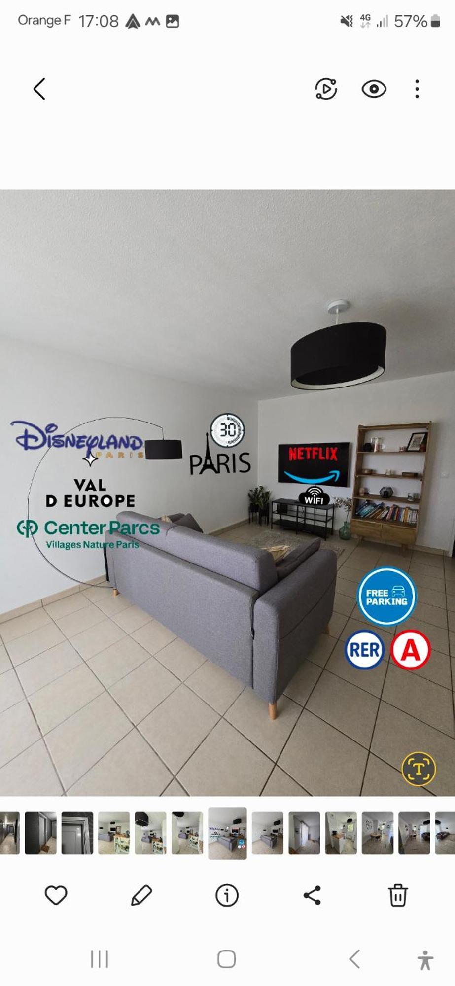 Super Appartement Familial Disneyland Paris 5Pers Бюсси-Сен-Жорж Экстерьер фото